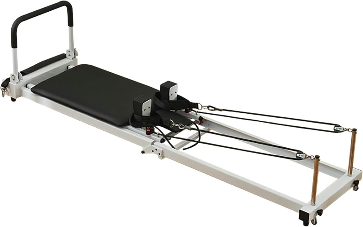 Wzglod Pilates Reformer Machine Equipment with Spring for Home Workout,Foldable Reformer Pilates for Beginner