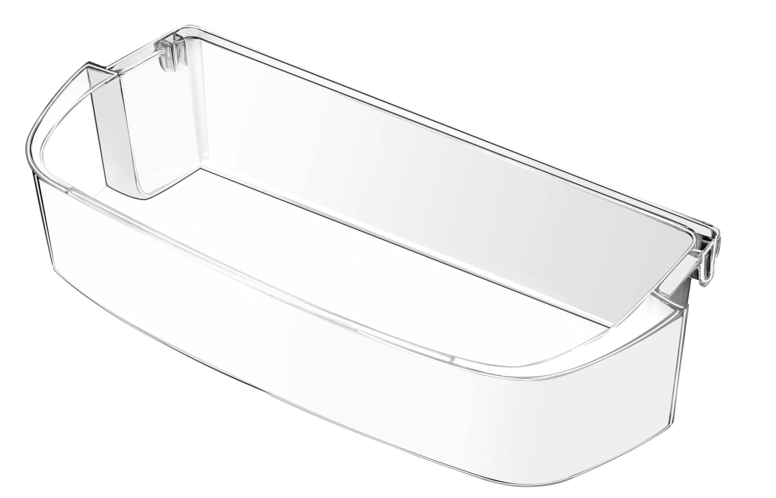 Gallon WPW10710203 W10451871 1 Pack Refrigerator Door Shelf Bin (Clear) for Whirlpool/Kenmore/May-tag Refrigerators wrs571cidm02 WPW10710203VP AP6023888 PS11757236 EAP11757236