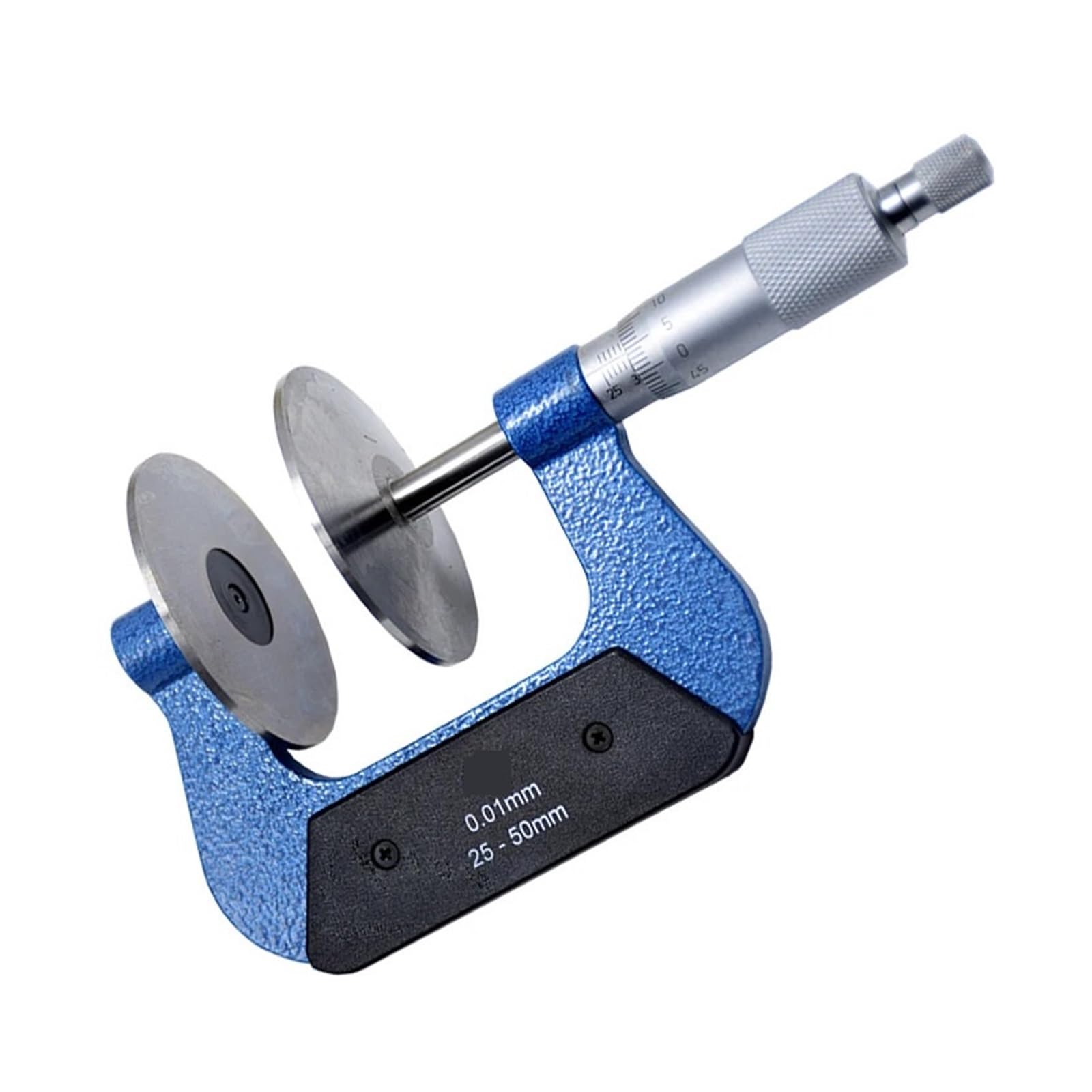 Mikrometry z dużym dyskiem 0-25 mm 25-50 mm 50-75 mm 75-100 mm miernik grubości papieru (50-75 mm gł. 60 mm)
