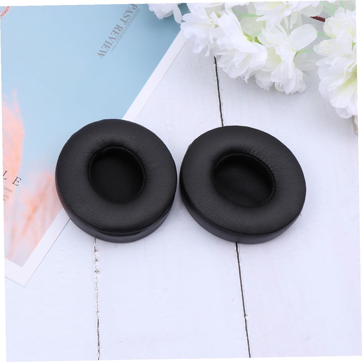 Hemobllo 6pezzi Cuscinetti Sostitutivi Per Cuffie Comfort e Isolamento Acustico Compatibile Con Nero