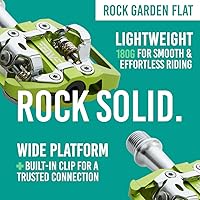 Vista 3 de Rock Garden Pedal plano - Pedales de bicicleta MTB sin clip compatibles con SPD
