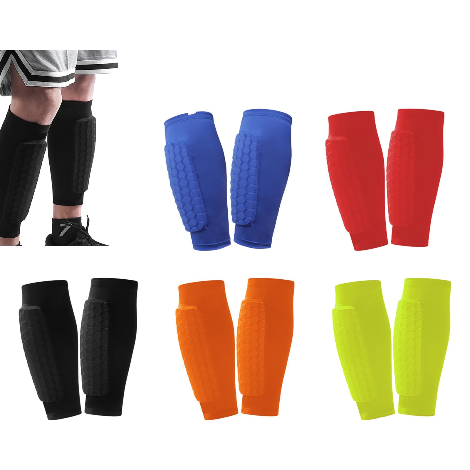 Calf Compression Sleeves For Men And Women Shin Guards Shin Defender Calf Socks Shin Pad Legging Covers