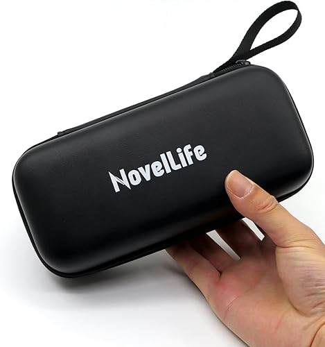 Miniatura 5 de NovelLife TS100 TS101 TS80P Soldador portátil estuche de transporte de cuero PU pequeña cremallera bolsa de herramientas bolsa organizadora bolsa de