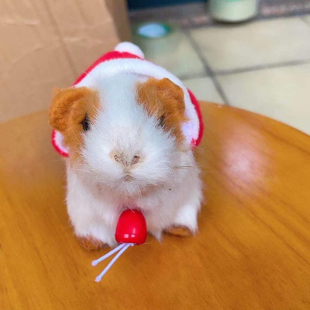 Amazon.com : Anelekor Guinea Pig Costume Christmas Hamster Outfit 