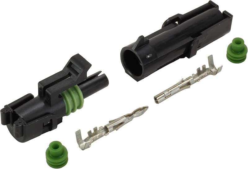 Kit de conector Weather Pack de 1 pino Fastronix Solutions 401-101 – 1 unidade