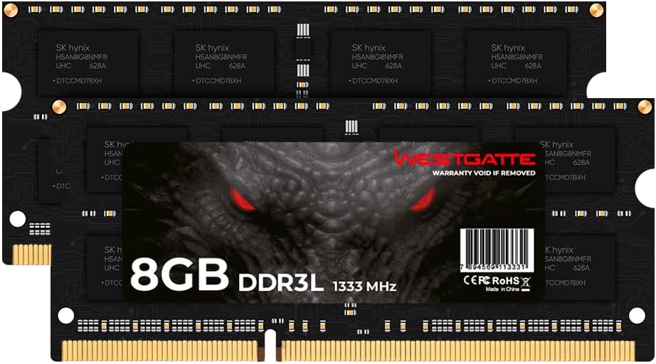 Memória Westgate DDR3L 8GB 1333MHz: Review Testado por 30 dias