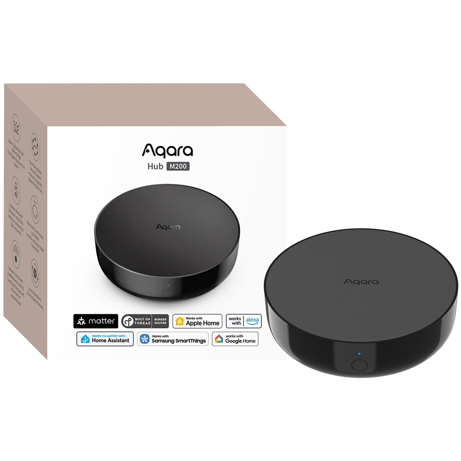 Aqara スマートリモコン M200ハブ Amazon.co.jp: Aqara スマートリモコン M200ハブ 赤外線家電 Matter