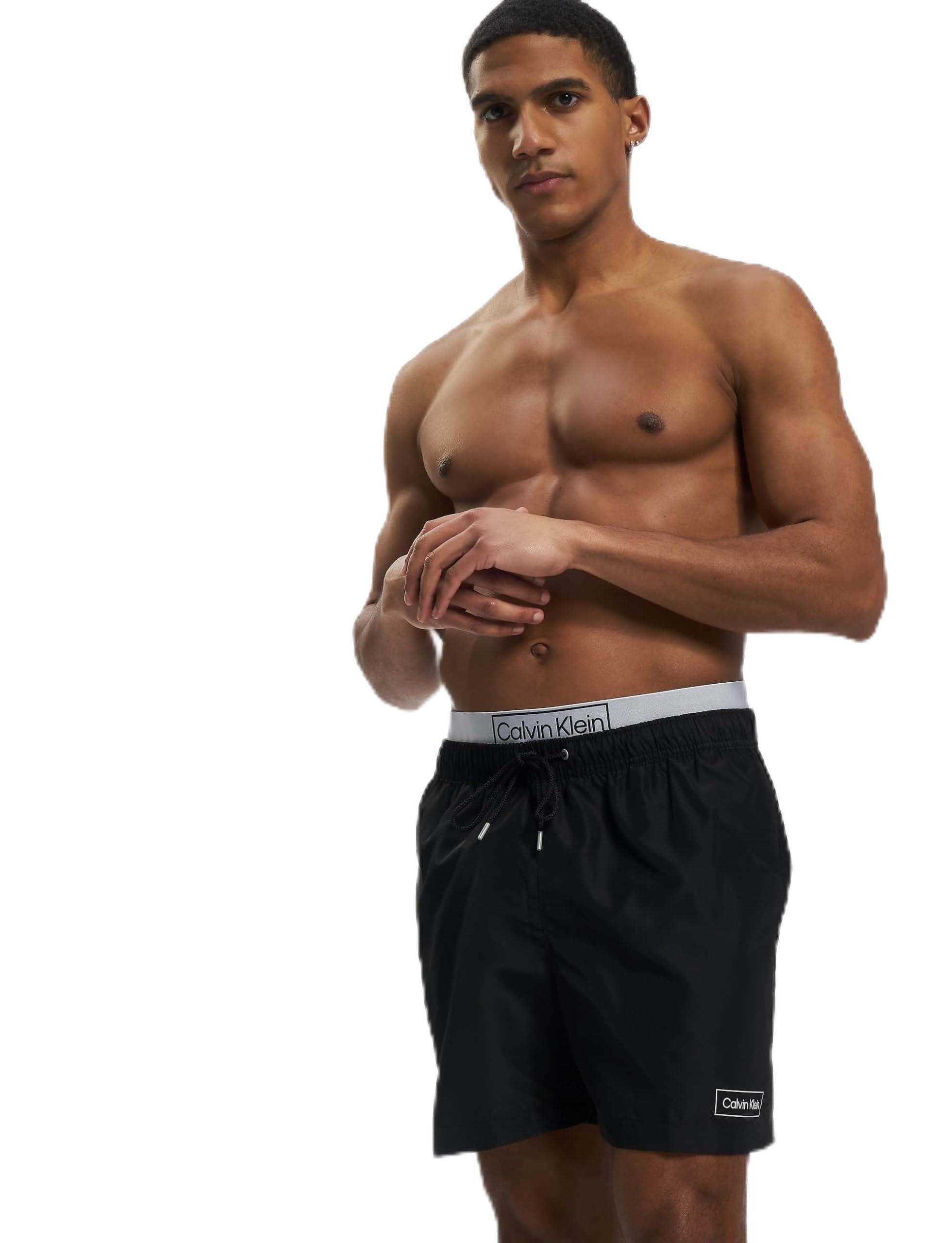 Calvin Klein Pantaloncini da bagno Medium Double Waistband da uomo