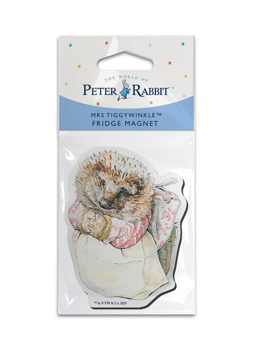 Beatrix Potter Peter Rabbit - Shaped Fridge Magnet (Mrs Tiggywinkle)