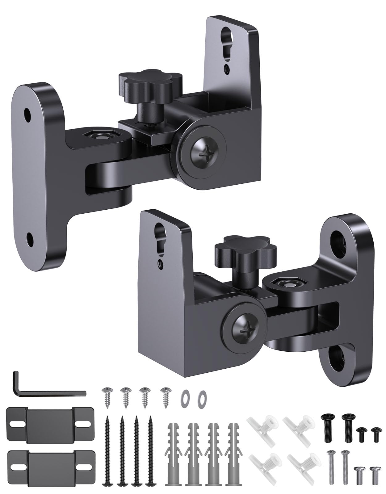 Photo 1 of jidinung Universal Speaker Wall Mount Bracket, 2 Pack