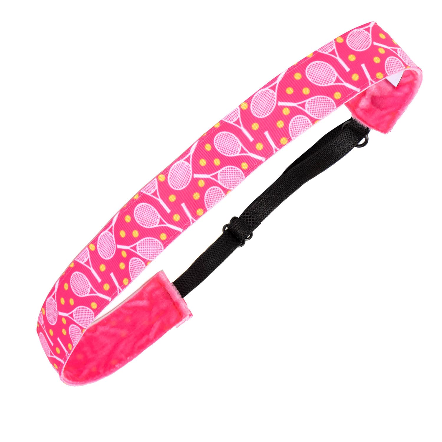 ChalkTalkSPORTS Julibands No-Slip Athletic Headbands | Tennis Play | Pink