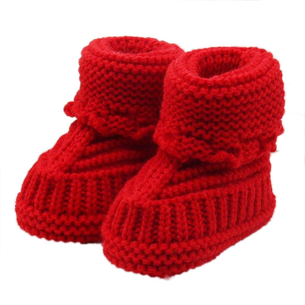 Buy Unisex Boy Girl Baby Newborn Infant Hand Knitting Crochet Buckle