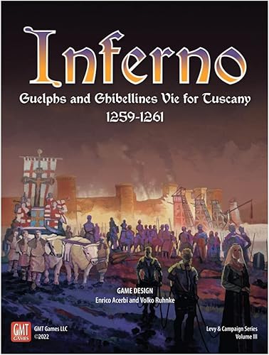 GMT Games Inferno - Vie Guelphs and Ghibellines para Tuscany 1259-1261
