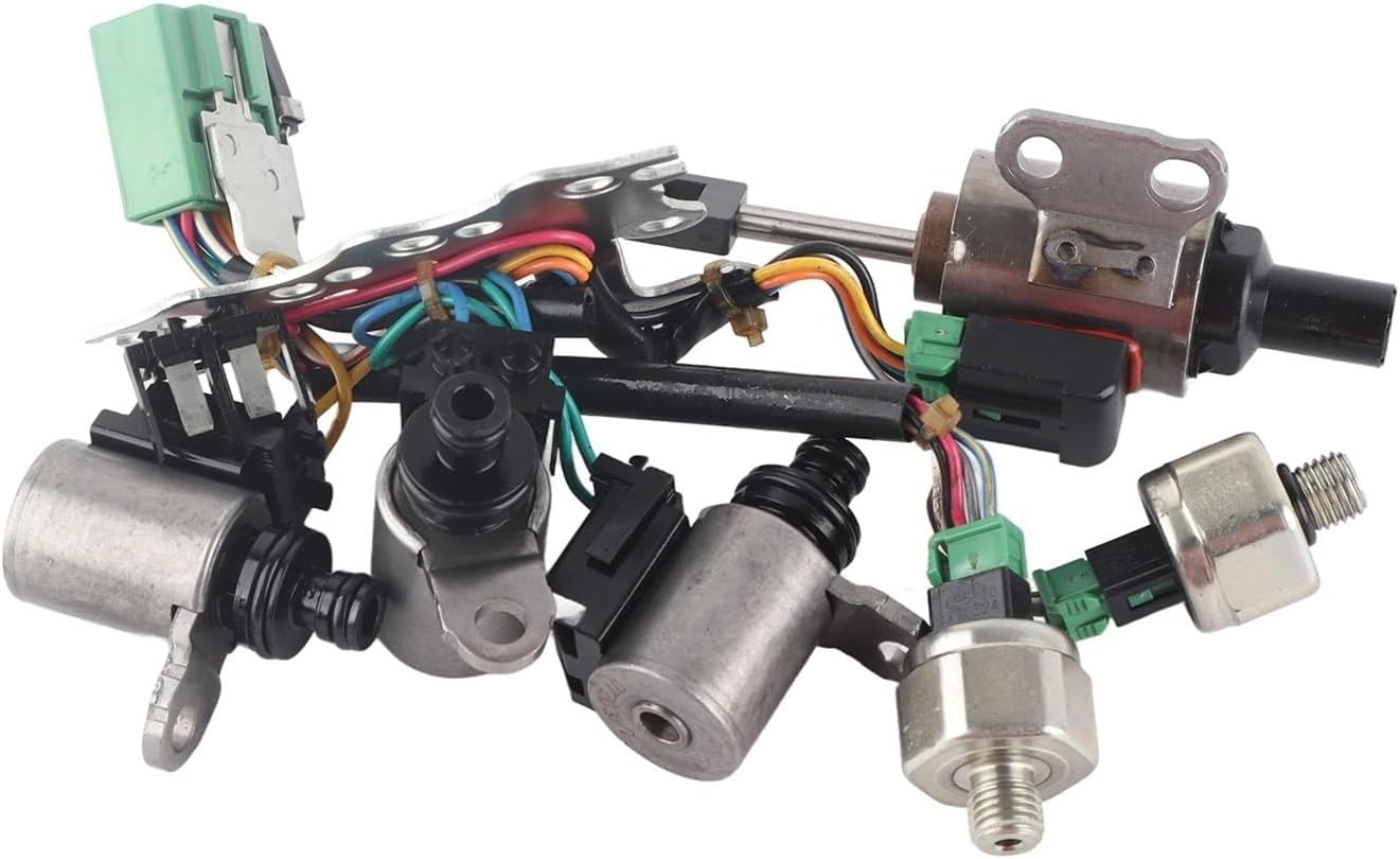 CVT Transmission Valve Body Soelnoid Kit JF011E RE0F10A Replacement Compatible For Altima CVT Solenoid Valve Body Solenoid Kit