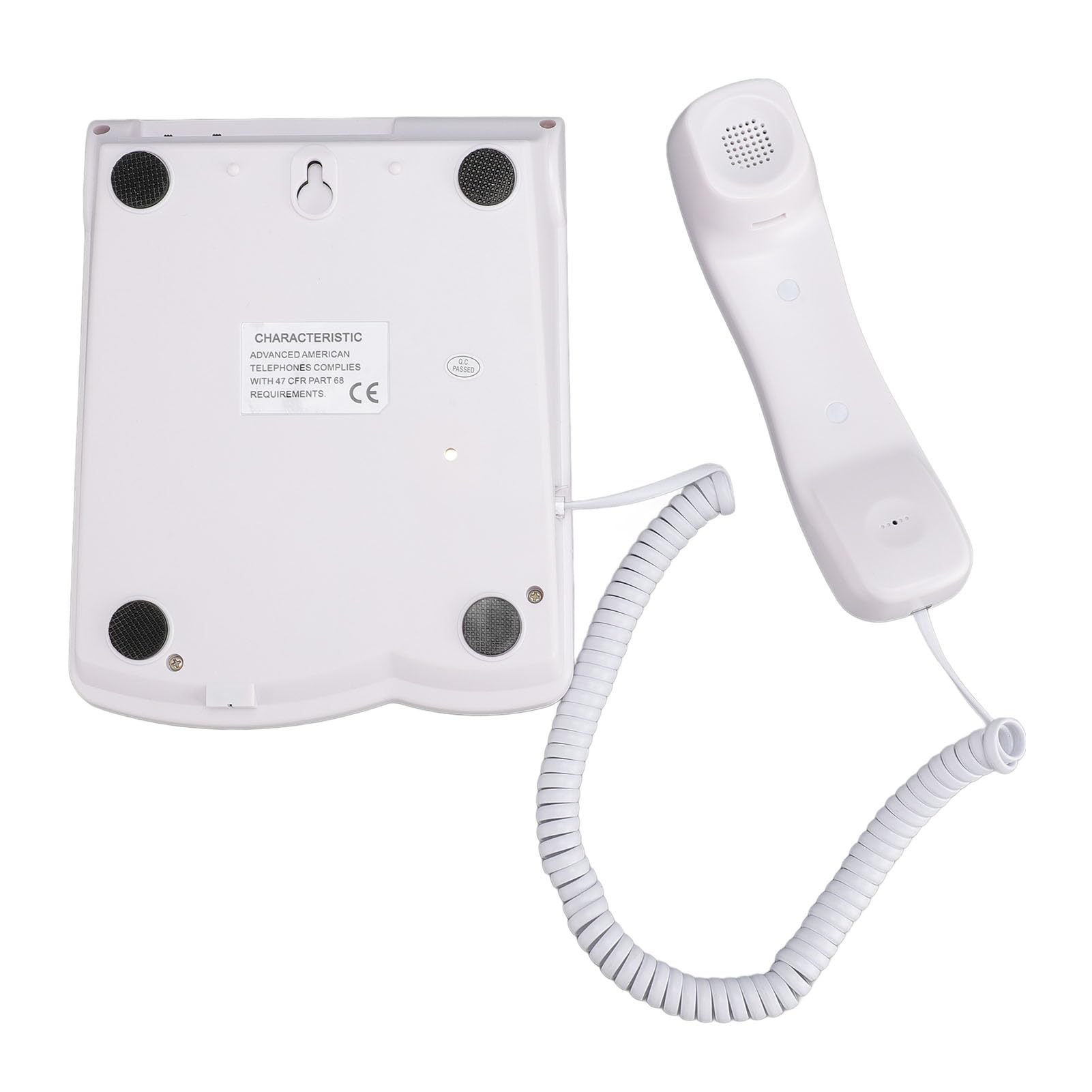 Yctze Big Button Telefono per Anziani con Composizione SOS, Pulsanti di Immagine, Volume e Funzione Senza Mani - Ideale per Ipovedenti