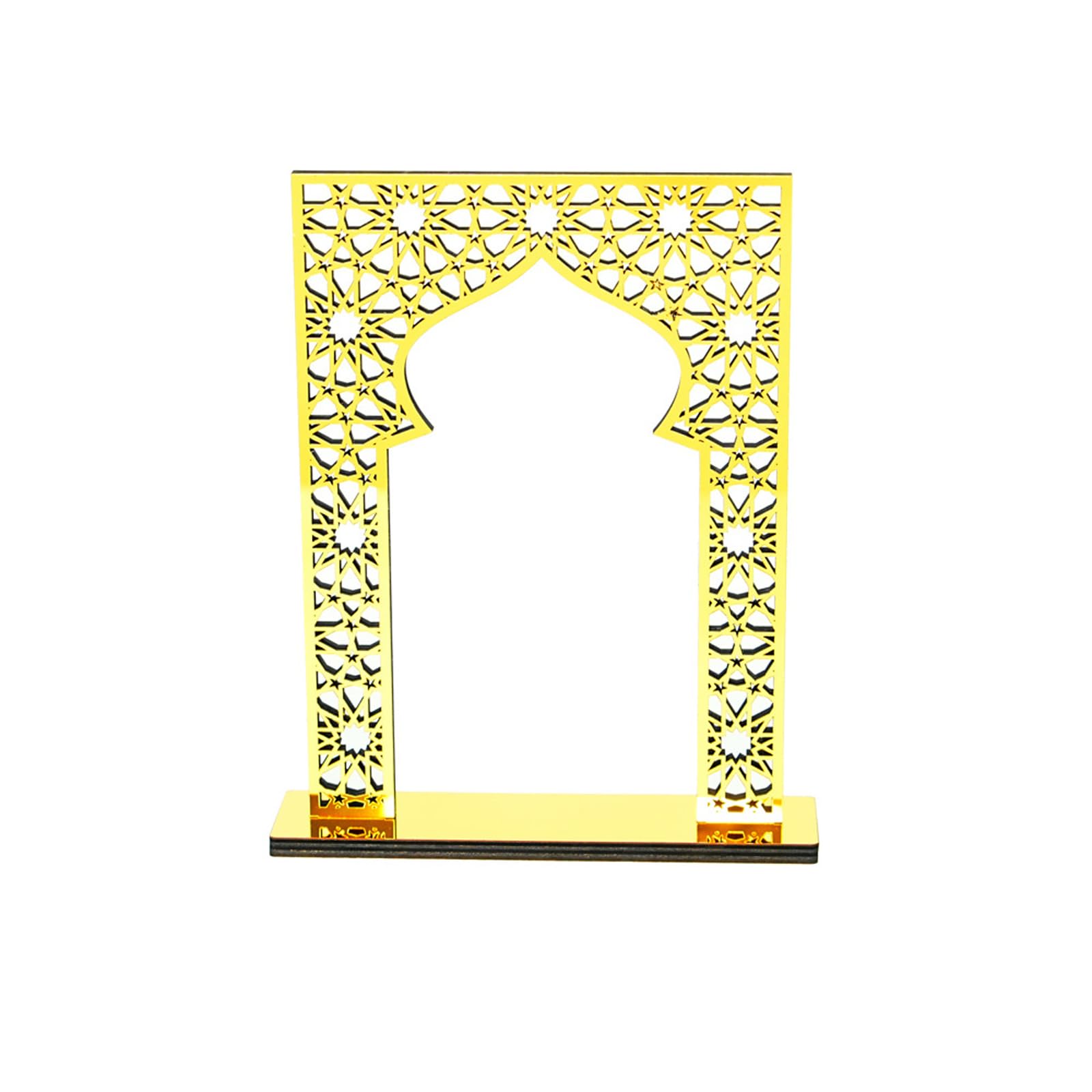Tsophreniq Wooden Arched Door Backdrop for Wedding Birthday Party Portable Sturdy Decoration Dimensional Door Photo Backdrops
