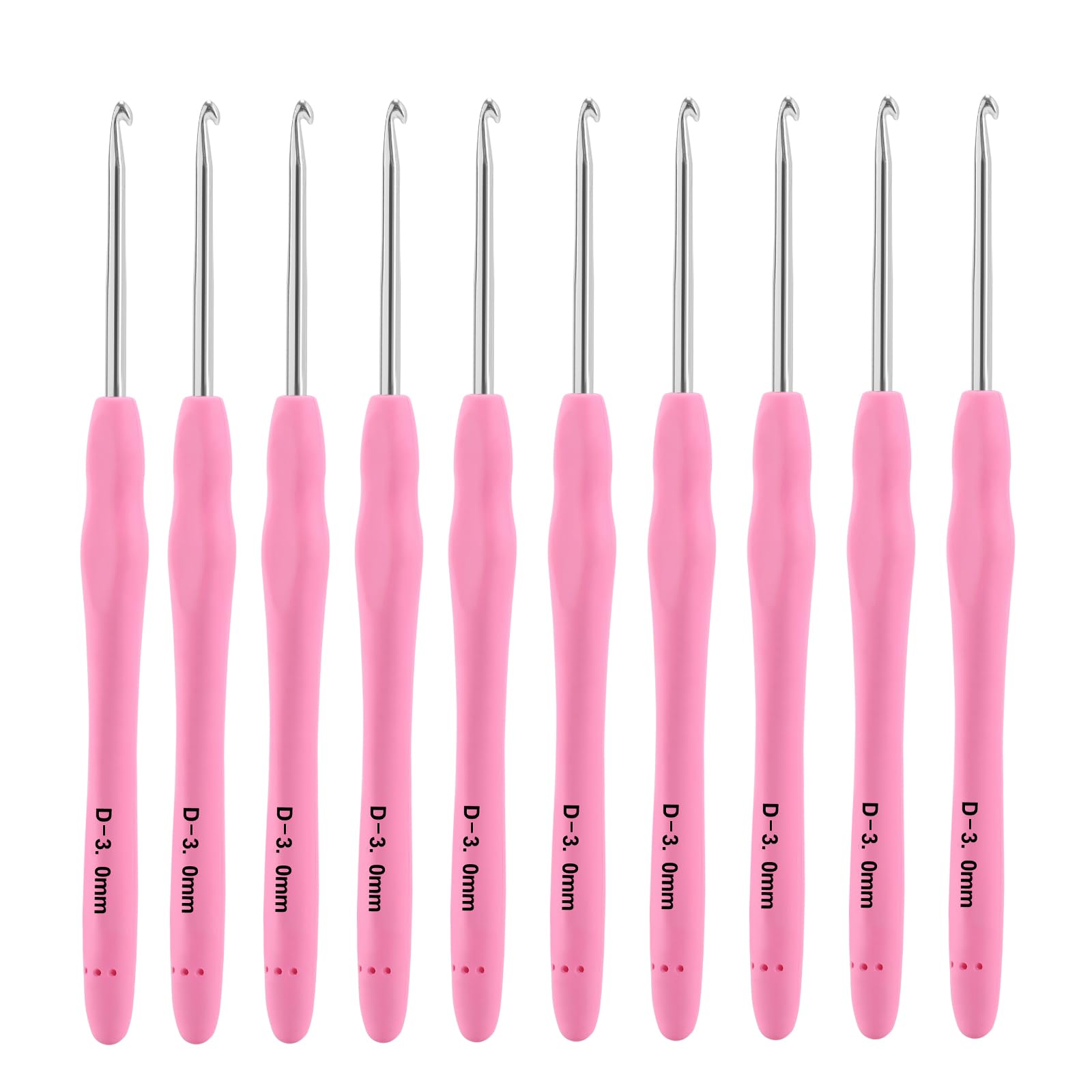 Ergonomic Crochet Hooks - Vodiye 2.5mm -8