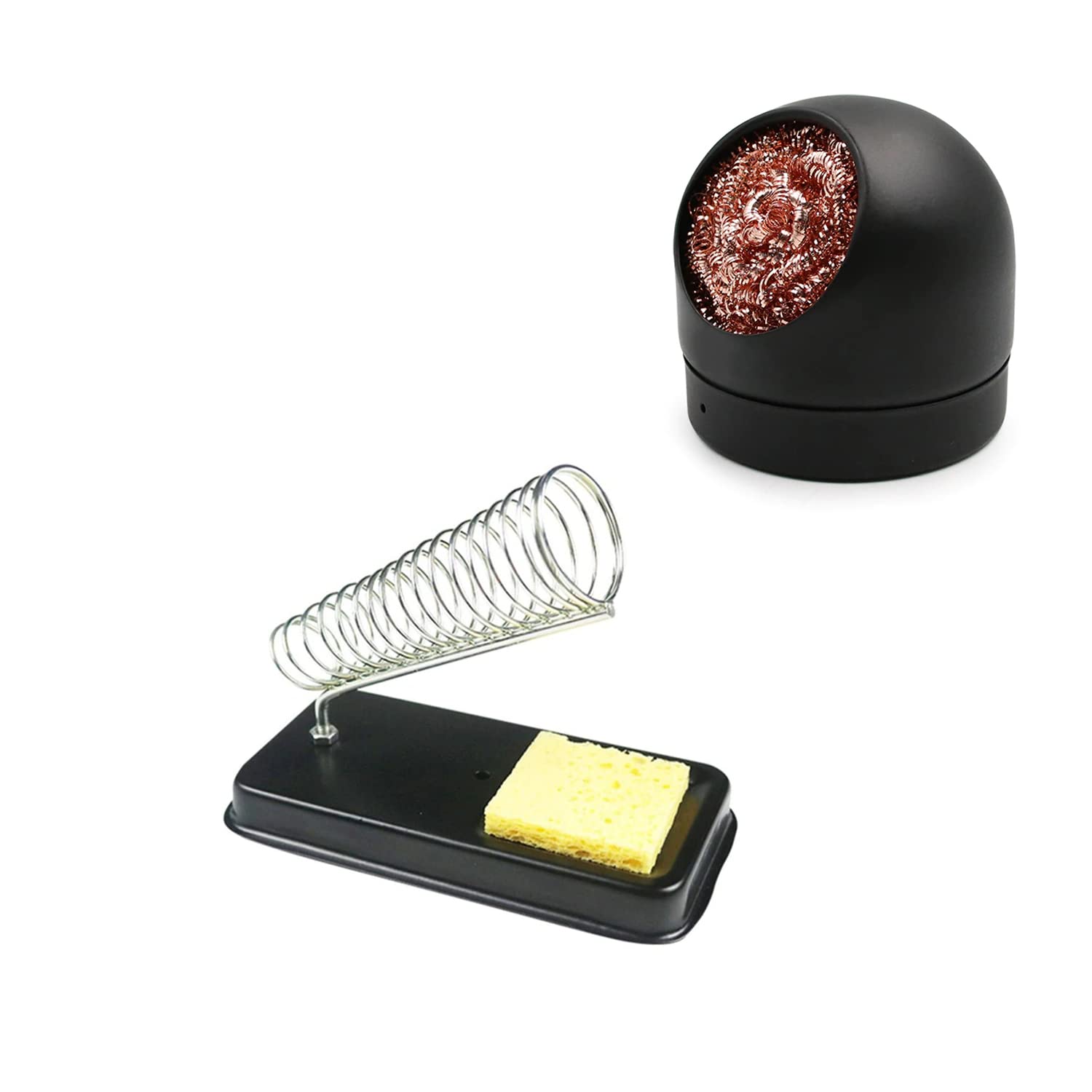 Digital Craft Metal Support Station Soldering Iron Frame High Temperature Resistance Generic Electric Stand Holder Soldering Iron Stand,Soldering Iron Stand With Cleaning Sponge (B0BPR7383F) Amazon Price History, Amazon Price Tracker