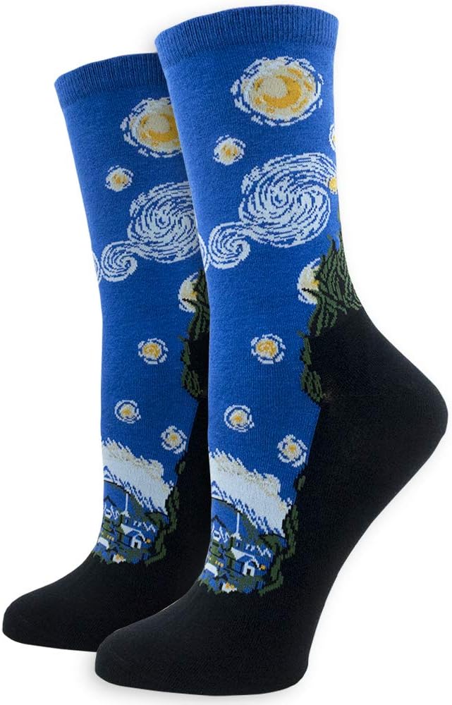 Women's Premium Comfort Combed Cotton Art Socks
