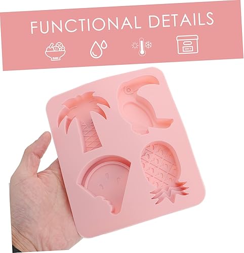 Miniatura 3 de Cabilock 5pcs coco sandía molde helado 3d pastel máquina