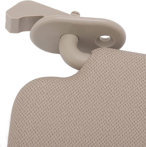 Miniatura 6 de Aramox Parasol para automóvil, parasol para automóvil 852103X000TX, color beige, repuesto para Hyundai Elantra 2011-2015 (izquierda)