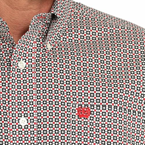 Cinch Men's Cream Long Sleeve Button Shirt4