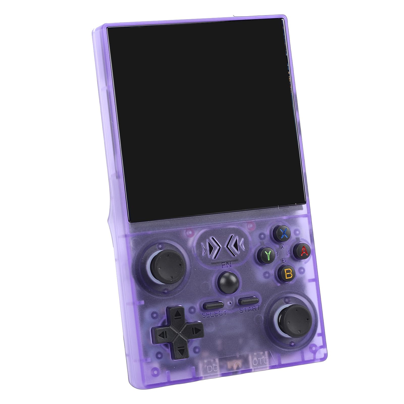 Console di Gioco Portatile, Schermo HD da 4 Pollici con Chip di Gioco RK3326, Supporto per Open Source, Emulazione di Giochi Multisistema (PURPLE)