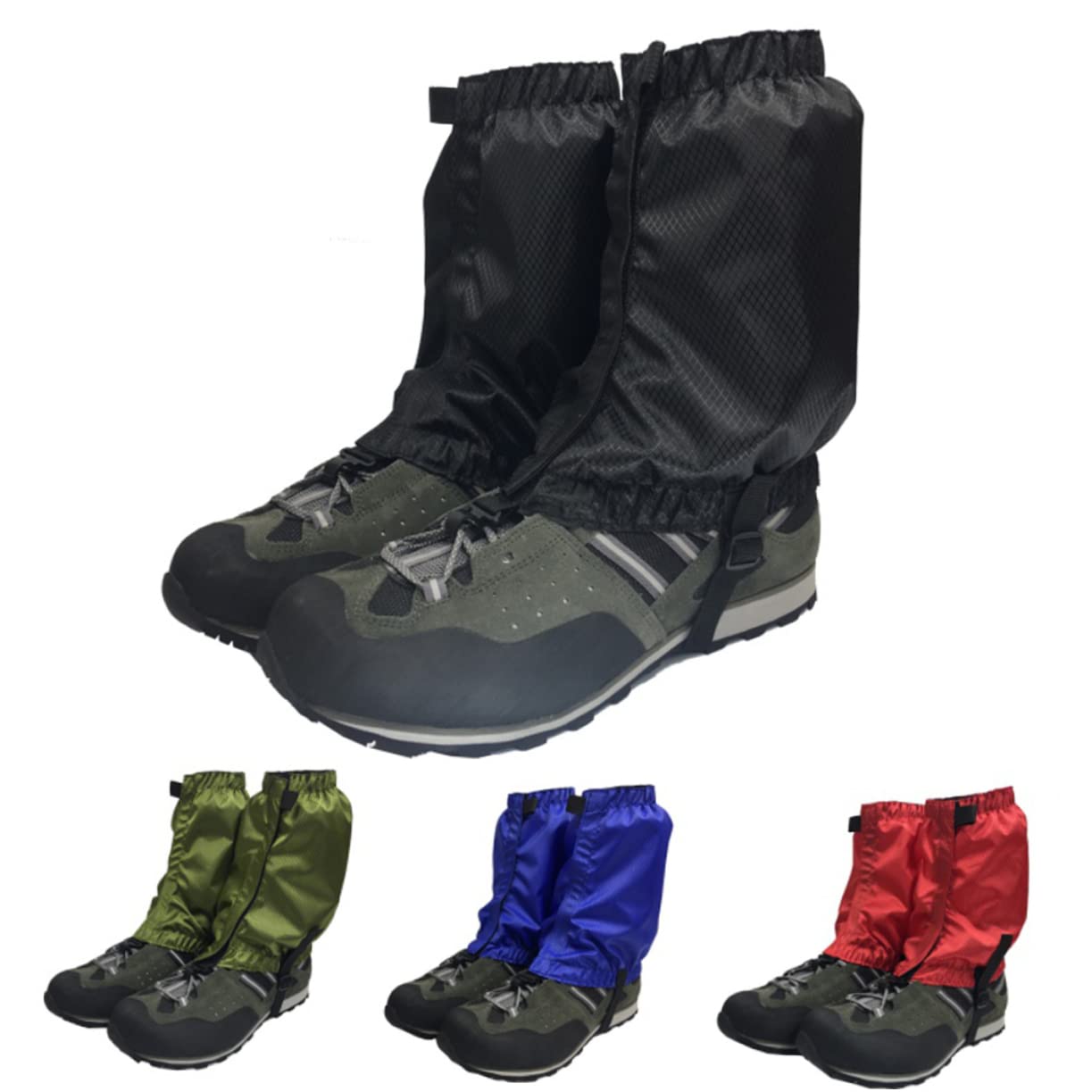 Veemoon Lightweight Hiking Gaiters for Women Breathable Ankle Walking Covers Waterproof for Outdoor Snowshoeing Mountaineering