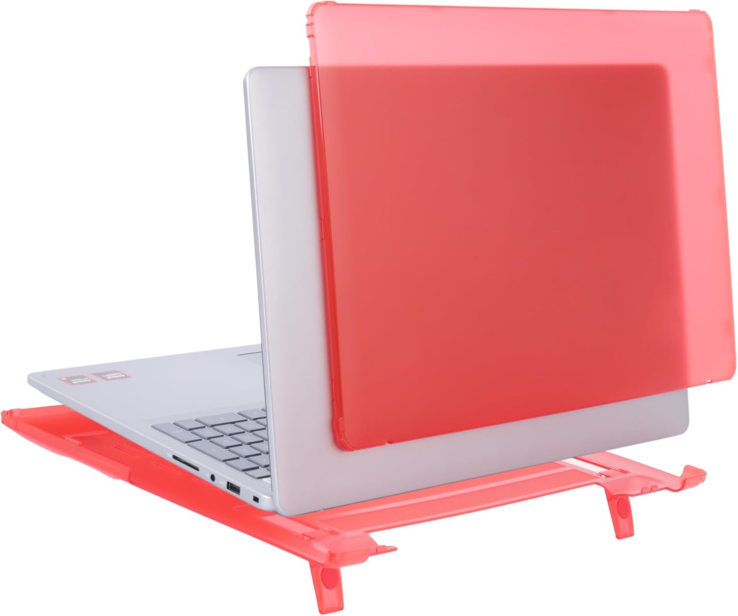 mCover Case Only Compatible with 2024~2025 16" Dell Inspiron 16 5640 5645 Series Clamshell Windows Laptop PC (NOT Fitting Any Other Dell Models) - Red - Image 5