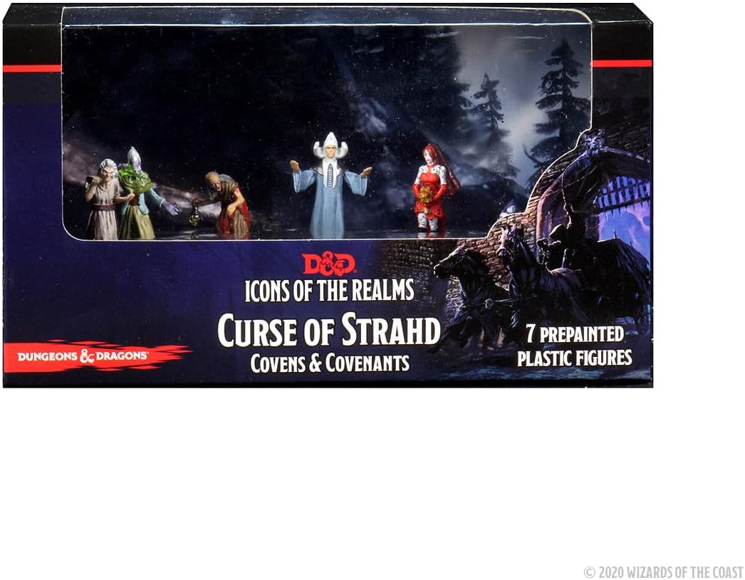 WizKids D&D Icons of The Realms: Curse of Strahd - Covens & Covenants Premium Box Set