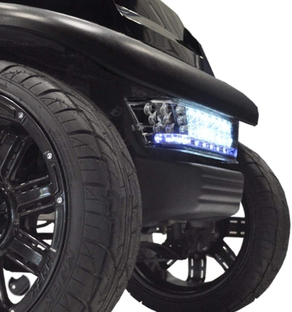 Madjax Club Car Precedent 2004 -up LED Light Kit Fits Electric or Gas Golf carts