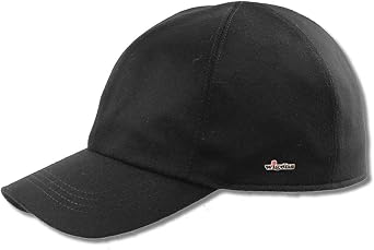 Wigens Kent Edgar Loro Piana Coated Wool Baseball Cap with Earflaps