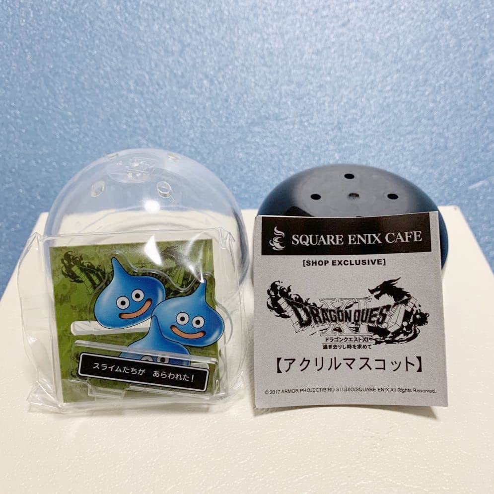 新品美品　ドラクエ11 チャーム　スライム&ヨッチ　コンプセット　スクエニカフェ 新品美品 ドラクエ11 チャーム スライム&ヨッチ コンプセット