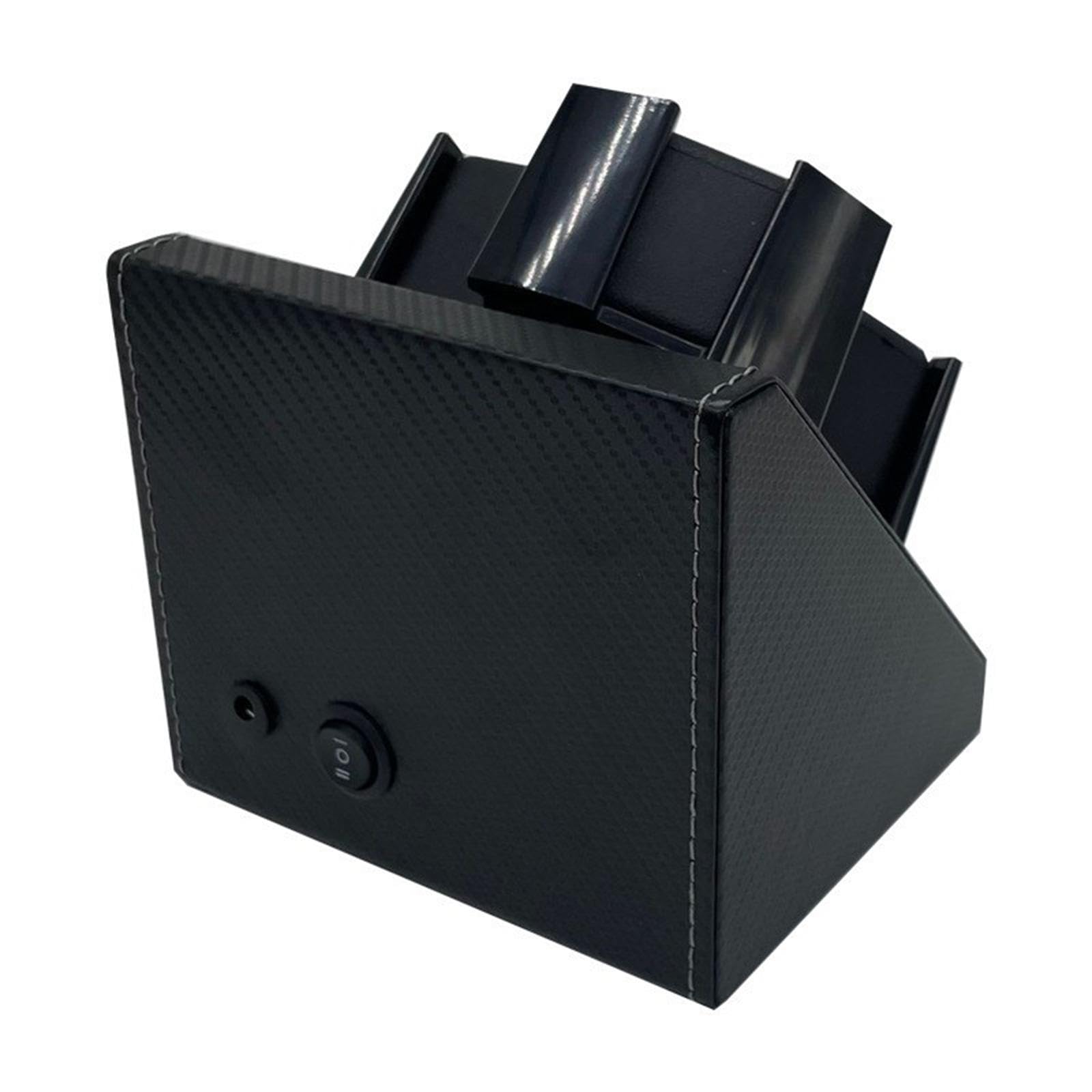 rockible Remontoir de Montre Automatique 3 Organisateur de Remontoir de Montre, Stockage de Bijoux, Support de Montre USB Moteur Shaker boîtier de Montre pour