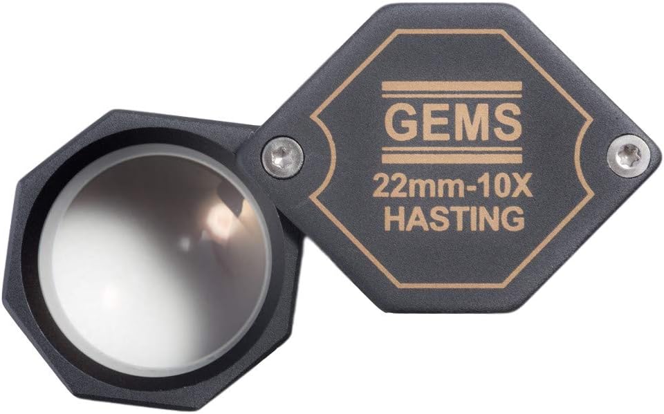 Ikohe Ikohe Gems Optical Lens 10x Triplet Achromatic Coated Lens 22MM Black