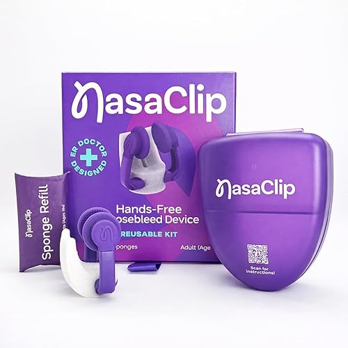 Nosebleed Treatment for Adults Aged 14+ – Hands-Free Nasal Relief,
