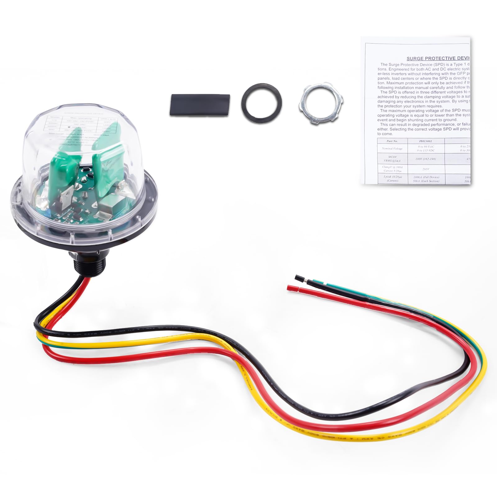 HRepair MNSPD-300-AC Solar Surge Protector Device 300VAC,Replacement Midnite Solar MNSPD-300-AC