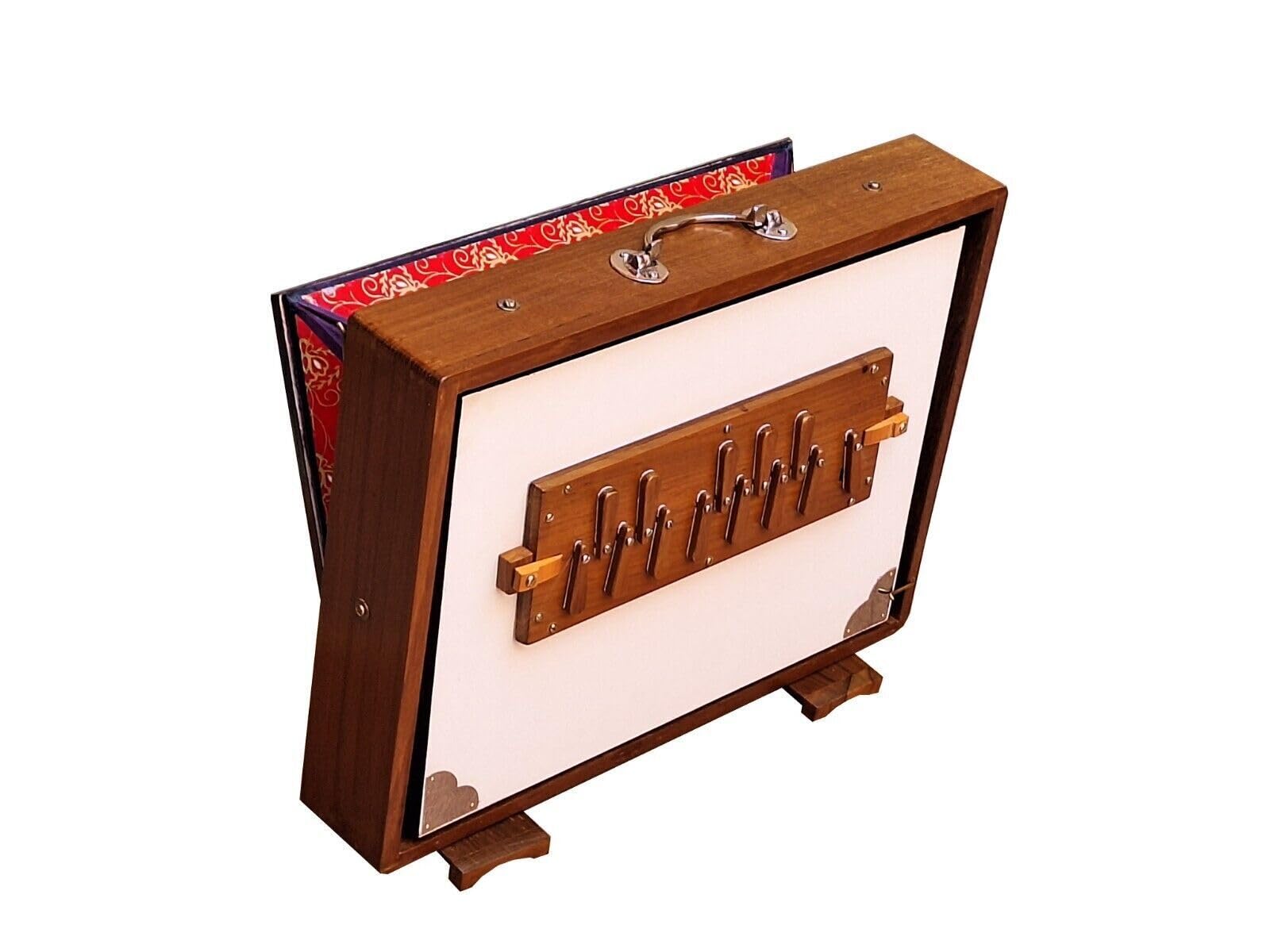 SHRUTI BOX~BIG SIZE (16" X 12" X 3")~13 NOTES)~440Hz~MANTRA~CHANT~YOGA~WITH BAG-1