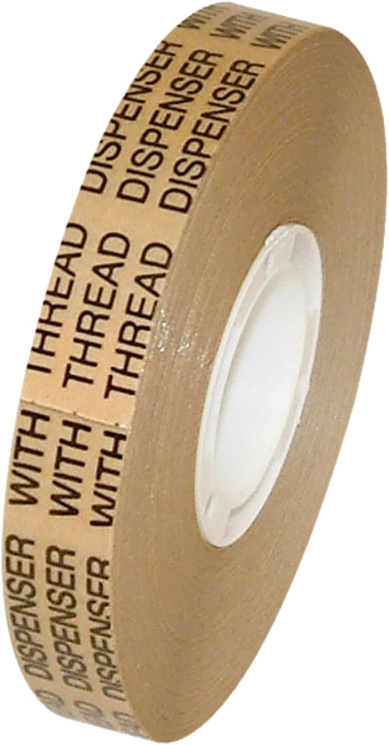 TD-200 ATG Tape: 1/2 in. x 36 yds. (Clear Adhesive on Tan Liner)