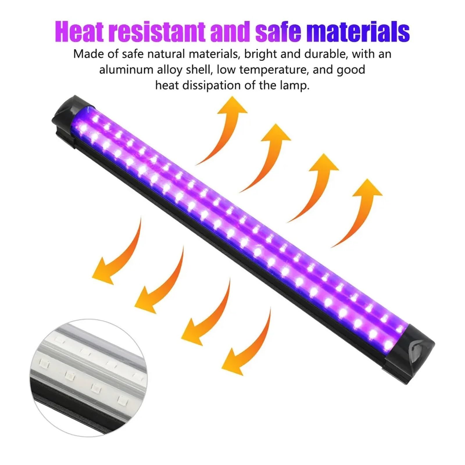 Luz LED UV, Lámpara de curado ultravioleta LED de 5 V, USB, 5 W, 10 W, 405 nm, 365 nm, 395 nm, sin sombras, for resina, soldadura, pintura, tinta, bricolaje, impresión 3D, curado para uñas de gel UV y