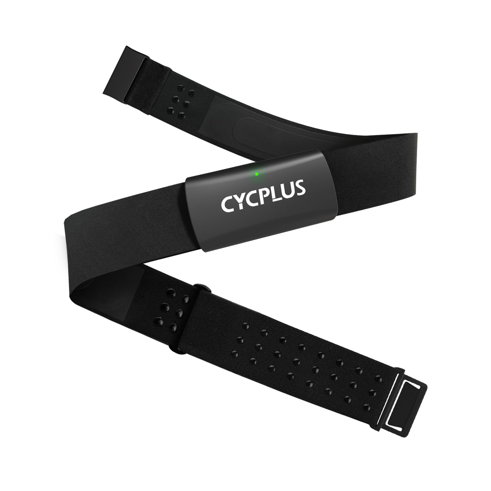 CYCPLUS H2Pro Brustgurt Herzfrequenzmesser, Bluetooth & ANT+ HR-Sensor mit 500h Batterielaufzeit, IPX7 Wasserdicht & Staubdicht, Kompatibel mit Strava/CYCPLUS App