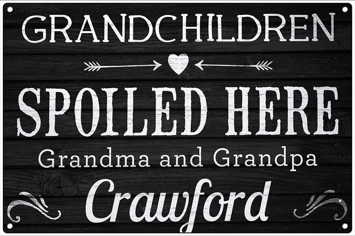 peiyeety Graman Save My Marriage Hide The Package Vintage Metal Aluminum Sign for Men Women,Wall Decor for Bars,Restaurants,Cafes Pubs, 8"x12"