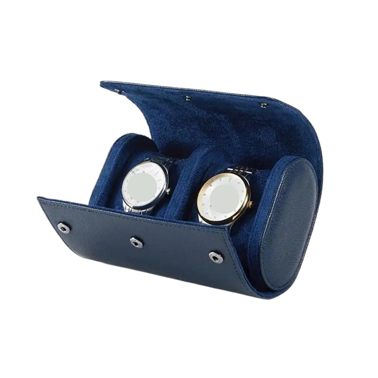 Scatola Porta Orologi In Pelle Da 2 Pezzi Per Orologi | Multifunzione anticaduta antipolvere(M)