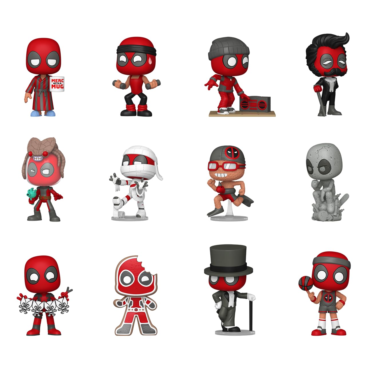 Loot Pool Marvel Deadpool #546 Pop! Vinilo incluido con mini figura de Marvel, personaje Chimichanga, 2 artículos