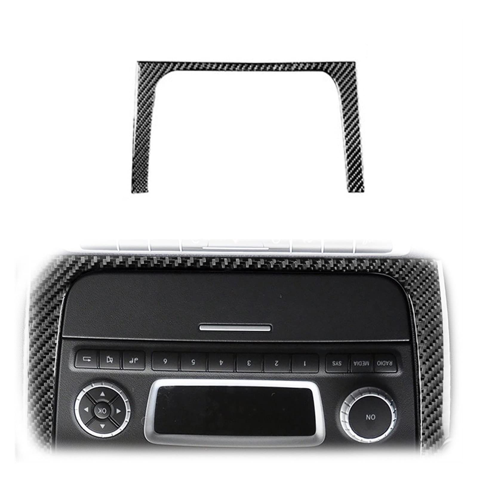Hfjfdq P For Banz For Smart Fortwo 451 C451 Coupe A451 Cabrio Ulse Assion 2011-2015 Carbon Fiber Car Air Conditioner Vent Cover Interiors Stickers