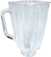 Jarra de Vidro Compatível com Liquidificador Oster Clássico Quadrado (Apenas o Copo)
