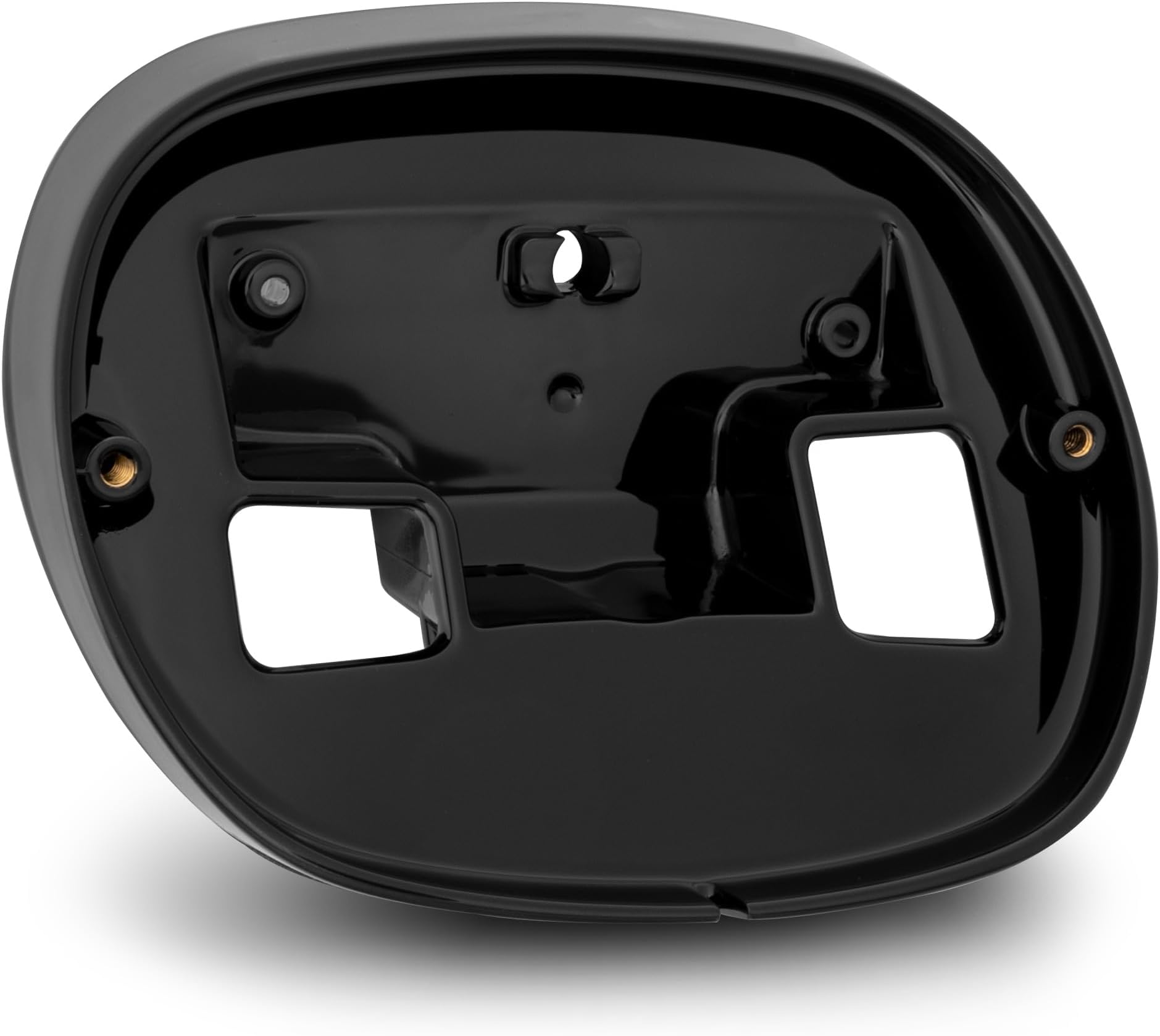TRUE MODS Taillight Baseplate Replacement Compatible w/ 2000+ Harley Davidson [Part Number 68296-99A] Sportster Dyna Road King Electra Glide Heritage Softail Fat Boy Tail Lights - BLACK