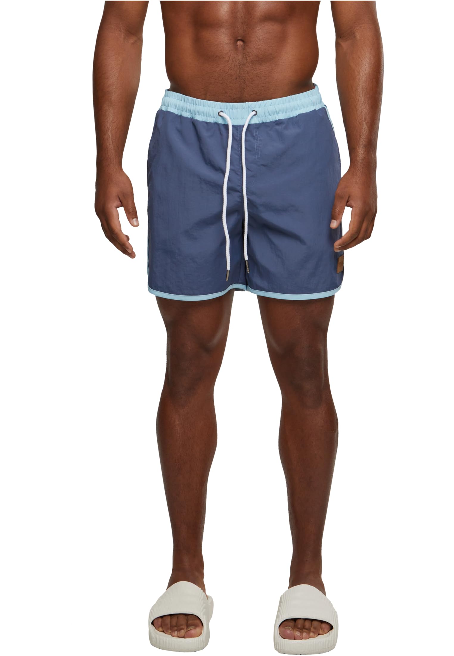 Urban Classics Bañador para Hombre Estilo Retro, Bermudas Cortos, Shorts de Baño para Natación de Secado Rápido adapto para las Vacaciones, Tallas XS - 5XL