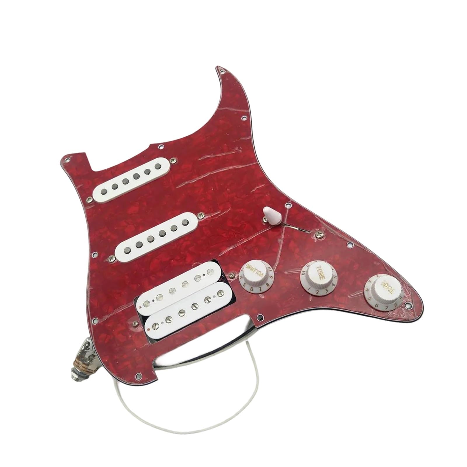 E Gitarre Schlagbrett Pickup Zubehör SSH Alnico5 Full Retro Tone Kit