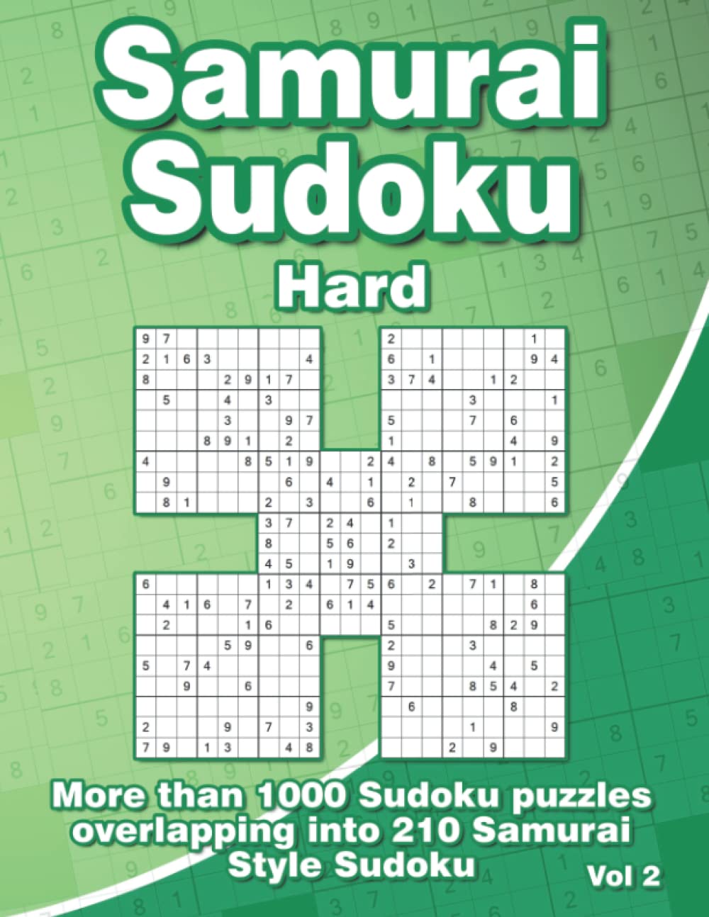 Samurai Sudoku Hard Puzzles for Professionals: Advanced Samurai Style Sudoku Puzzle Book for Adults & Clever Kids